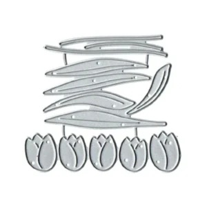 Sumflying Tulip Flowers Metal Cutting Dies - product photo 3 of 4