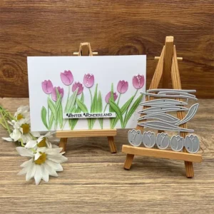 Sumflying Tulip Flowers Metal Cutting Dies - product photo 4 of 4