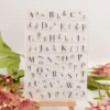 Upper Lowercase Letters Stamp Set - main product photo | clear stamp