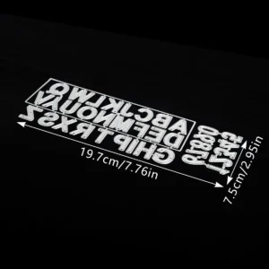 Uppercase Alphabet Number product detail photo | word metal cutting dies