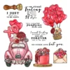 Valentines Day Theme Clear Stamps 3 00