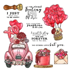 Valentines Day Theme Clear Stamps 3 00