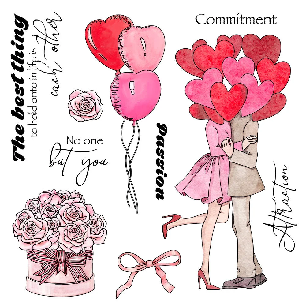 Valentines Day Theme Clear Stamps 5 00 Valentines Day Theme Clear Stamps 5 00