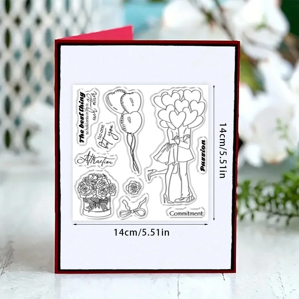 Valentines Day Theme Clear Stamps 5 02 Valentines Day Theme Clear Stamps 5 02