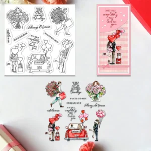 Valentines Day Theme Clear Stamps 7 01