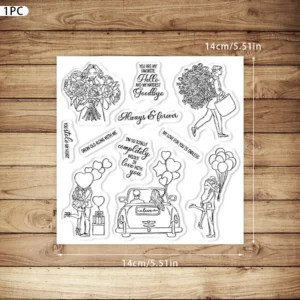 Valentines Day Theme Clear Stamps 7 02