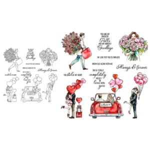 Valentines Day Theme Clear Stamps 7 03