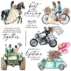 Valentines Day Theme Clear Stamps 8 00