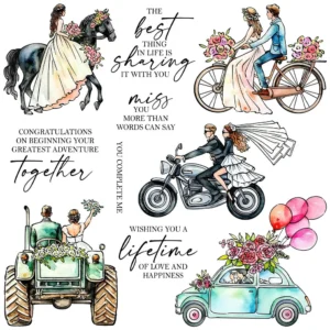 Valentines Day Theme Clear Stamps 8 00