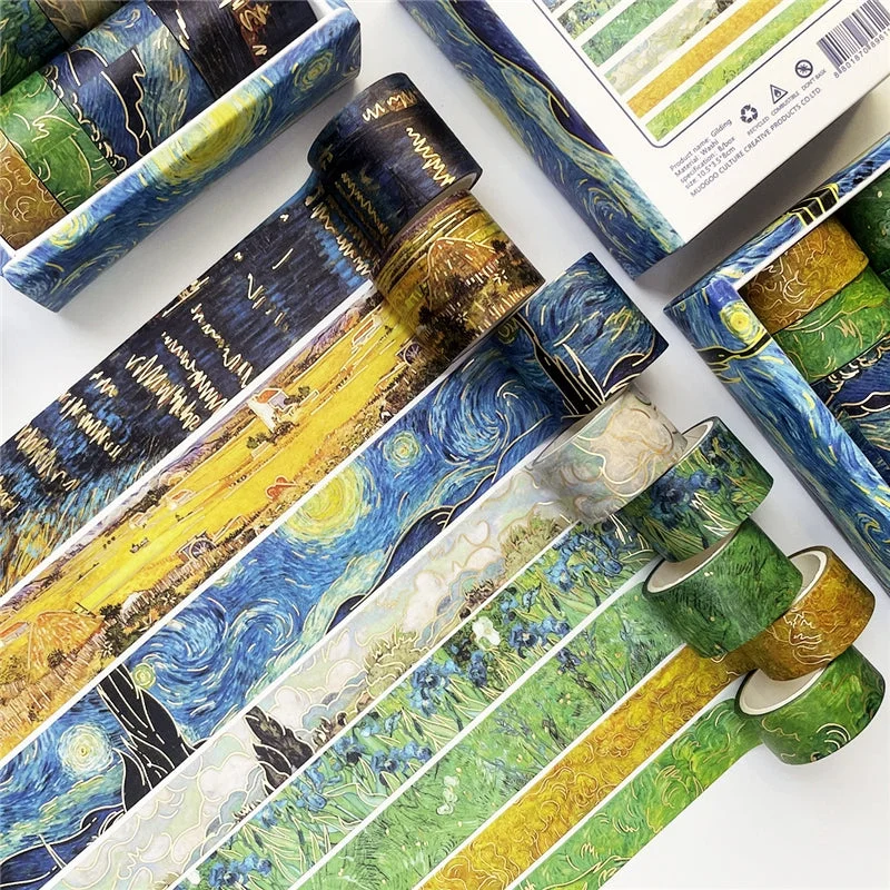 Artistic Van Gogh Oil Painting Washi Tape Set Artistic Van Gogh Oil Painting Washi Tape Set