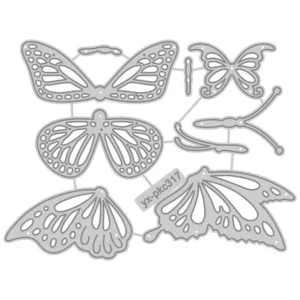 Sumflying Various Butterflies Metal Cutting Dies Various Butterflies Metal Cutting Dies 05