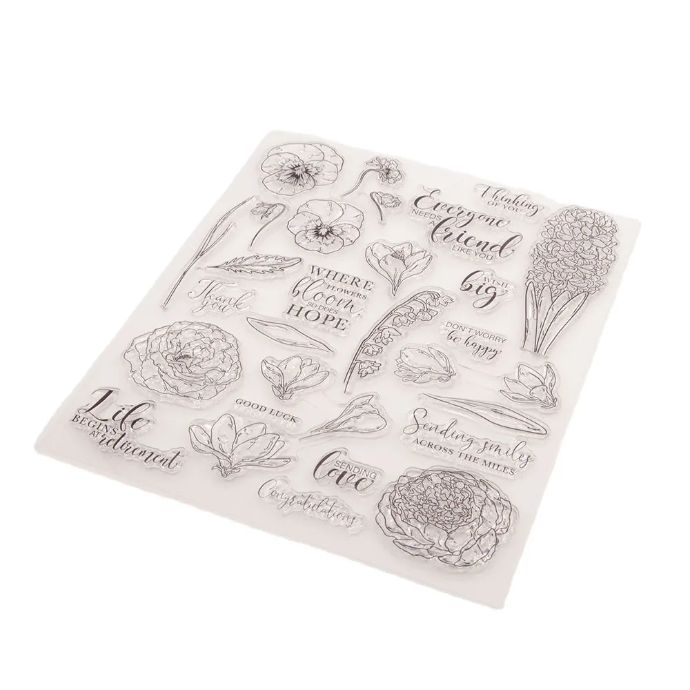 various-flowers-peony-orchid-hyacinth-stamp-set-5 Various Flowers Peony Orchid Hyacinth Stamp Set - packaging photo | clear stamp
