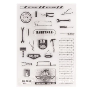 Various Tools Stamp Set Various Tools Stamp Set - packaging photo | clear stamp