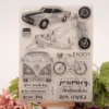 Vehicle Aircraft Stamp Set - main product photo | clear stamp