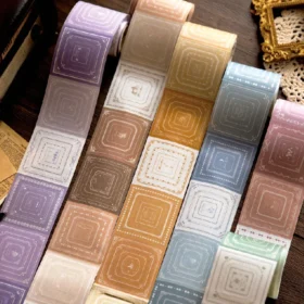 Sumflying Venetian Border Vintage Decorative Washi Tape Stickers