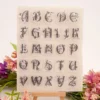Vines Alphabet Stamp Set - main product photo | clear stamp