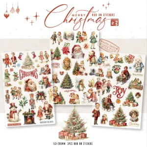 1. Light Vintage Christmas (3 Sheets)