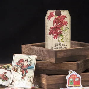 Sumflying Vintage Christmas Sticker Pack - 138 Pcs - image 7