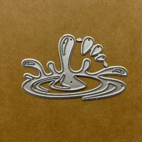 Water Droplets Metal Cutting Dies with Wave Ripple