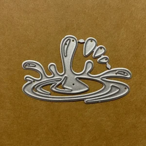 Water Droplets Metal Cutting Dies with Wave Ripple - metal cutting dies