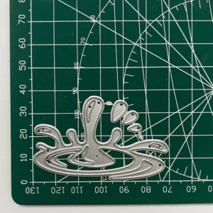 Water Droplets Metal Cutting Dies with Wave Ripple - metal cutting dies