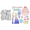 Wedding Theme Metal Cutting Dies 00