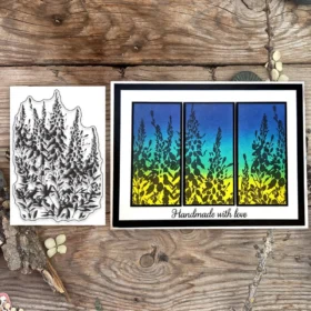 Sumflying Weed Plants Botanical Herbal Clear Stamps