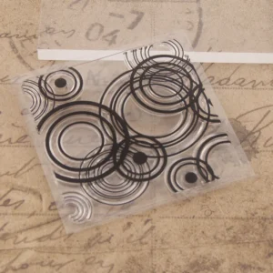 Wheel Combination Stamp Set - size chart | clear stamp