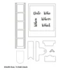 Window with film strip Stamp Set - main product photo | clear stamp