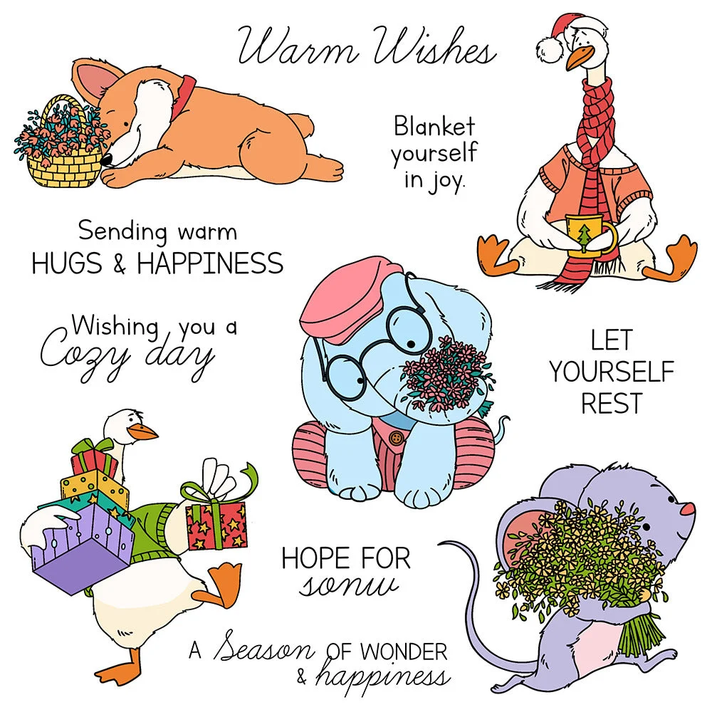 Winter Animals Clear Stamps 00 Winter Animals Clear Stamps 00
