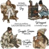 Winter Girls Daily Life Clear Stamps 00