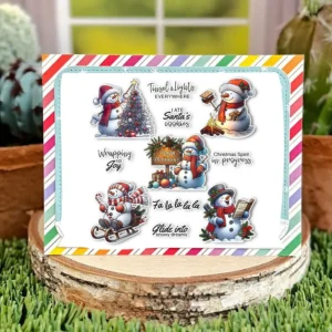 Winter Snowman Clear Stamps 2 04