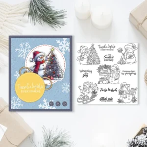 Winter Snowman Clear Stamps 2 05