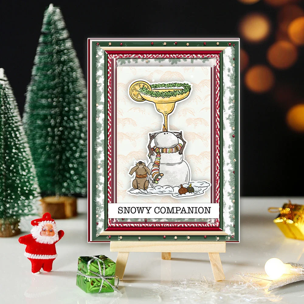 Winter Snowman Clear Stamps 01 Winter Snowman Clear Stamps 01
