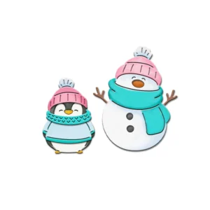 Winter Snowman Metal Cutting Dies 02