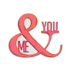 You Me Words Metal Cutting Dies 01