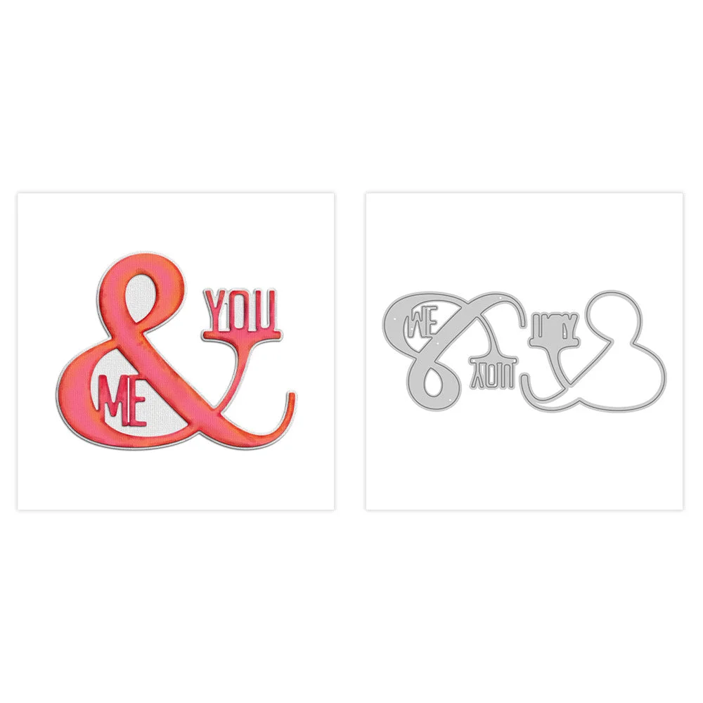 You Me Words Metal Cutting Dies 04 You Me Words Metal Cutting Dies 04